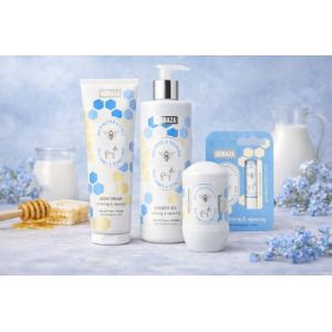 Biobaza Bees&Donkeys Kit de soins de la peau au miel (die Idee2.0, neuf)