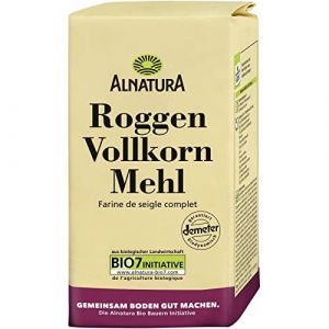ALNATURA - Farine De Seigle Complet 1000G - Lot De 4 (LE GRAND MARCHE DE FRANCE, neuf)