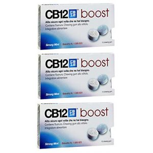 CB12 Boost Gum 10's x 3 by CB12 (Onogo FR, neuf)