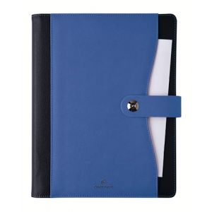 OBERTHUR - 1 Agenda Semainier de Bureau 27 DAVOS - Janvier 2026 à Décembre 2026 - Format : 22 x 28 cm - Coloris Bleu - 2 Langues (Papeterie Libellus, neuf)