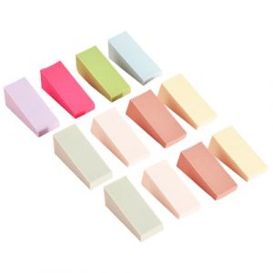 STOBAZA 24 pi&egrave;ces &Eacute;ponges &agrave; Ongles D&eacute;grad&eacute; Triangle Outils de Coloration Manucure DIY Blocs Souples pour Nail Art Femme et Homme (Vitong, neuf)