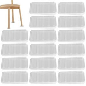 CATOR 16 pi&egrave;ces cale porte caoutchouc souple, cale porte, cale porte sol, Hauteur Reglable Antid&eacute;rapante bloc, Non Toxique, Non Odeur arr&ecirc;t de porte, Prot&egrave;ge Sols et Murs, Pour Tapis, B&eacute;ton, parquets (QUQU JIANING, neuf)