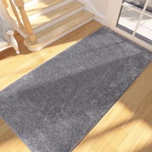 FCSDETAIL Paillasson Interieur Long 80 x 178 cm, Tapis d'Entrée Antidérapant et Lavable en Machine, Tapis de Sol Douces Absorbantes pour Chien, Entrée, Porte, Couloir, Passage et Cuisine (RunBang, neuf)