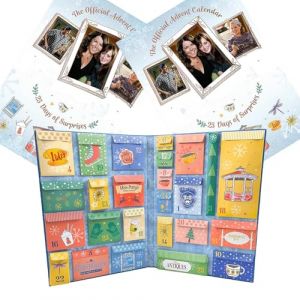 HIMS Gilmore Girls Calendrier de l'Avent 2024 Gilmore Girls | Article de fan Gilmore Girls | Calendrier de compte à rebours de Noël 25 jours avec décorations de collection (Hundred Views, neuf)