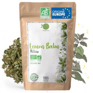 ORIGEENS TISANE MELISSE BIO 100gr | Tisane Digestive Relaxante | Infusion M&eacute;lisse Bio - Organic Lemon Balm Tea (Origeens, neuf)