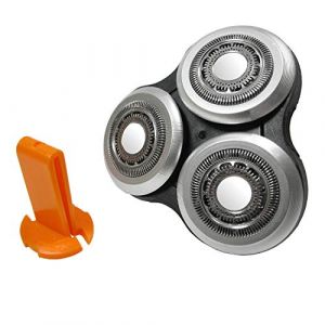 Trade-Shop Tête de rasage avec capuchon de protection - Compatible avec les rasoirs Philips S9371, S9511, S9521, S9522, S9531, S9711, S9721, S9731, S9911, S9988 (Trade Shop, neuf)