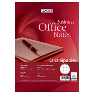 Landr&eacute; Lot de 250 feuilles de papier cartonn&eacute; A3 pli&eacute; sur A4 80 g/m&sup2; (ALPEXE France, neuf)