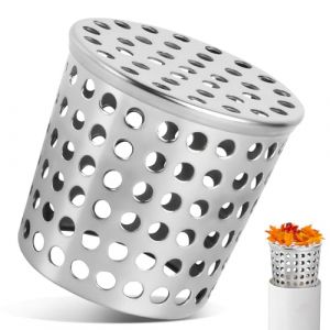 KOVSGQ Crapaudine De Goutti&egrave;re Grille Goutti&egrave;re Anti Feuilles Filtre De Descentes en Acier Inoxydable Filtre Anti Blocage De Toit Maille Protections pour Maison Avant-Toit Foss&eacute; &Eacute;gout 50-63mm (Travenix-US, neuf)