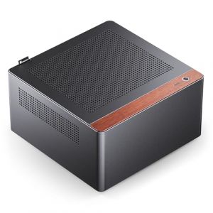 Jonsbo N10 Bo&icirc;tier PC Noir - Mini Tour pour Mini-ITX avec 2 ventilateurs, jusqu'&agrave; 4 x SSD de 2,5 pouces, bo&icirc;tier compact pour HTPC, NAS et syst&egrave;mes de bureau (Tec & More, neuf)