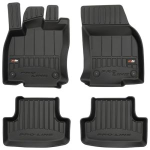 MOTOS Tapis de Sol Caoutchouc pour Audi Q2 2016-2020 Améliorez Votre Confort de Voyage avec Le Tapis Noir antidérapant Auto 3D- Tapis Voiture Tous Temps pour Voiture, Protection Contre Les salissures (MOTOS EU, neuf)