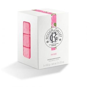 Roger & Gallet Rose coffret savons bienfaisants 300gr (Beauty Lovy, neuf)