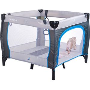Caretero Quadra Parc pliant (Gris) (IKS 2 Group, neuf)