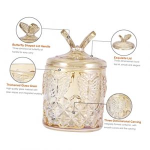 SAFIGLE Bo&icirc;tes Transparentes De Rangement Pour Distributeur De -tiges Et Conteneurs De Stockage Porte-coton-tiges Et Porte-cosm&eacute;tiques (Grand Di, neuf)