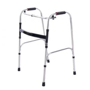 Déambulateur Pliable,Réglable En Hauteur,Eambulateur d Interieur,Poignée Ergonomique Avec Coussin Antidérapant,Légère,Pouvant Supporter Jusqu'à 180 Kg,Pliable (taoxin oz, neuf)