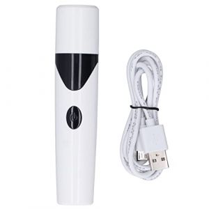Arythia Coupe Ongle Chien USB Rechargeable Coupe Griffes Chien S&ucirc;r Efficace Coupe Griffe Chat pour Chiens Chats Animaux Domestiques (Silicon Based, neuf)