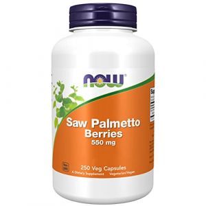 Now Foods, Saw Palmetto Berries (Baies de Palmier Nain), 550 mg, 250 Gélules végétales, Testé en Laboratoire, Végétarien, Sans Gluten, Sans Soja (NaturProdukte, neuf)