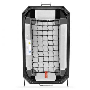 TrunkExpert Kappa K'Mission -Filet de Coffre - valises latérales - Filet - Valise Moto - Filet à Bagages - Sac Filet de Coffre - Noir - 36 l (TrunkExpert, neuf)