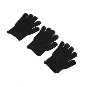 HAPINARY 3 Pi&egrave;ces Mitaines De Protection Anti-chaleur Pour Rouleaux R&eacute;sistants Chaleur Mitaines De Coiffure Pour Permanentes (Gan Gardner, neuf)