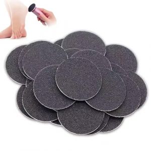 60 feuilles de pied de pied en papier verre remplaçable 1, 65 pouce papier verre remboursement pour les disques ponceuse professionnelle car calle électrique Remplacer pou (shuaiWL, neuf)