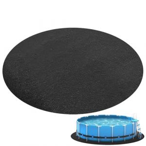 Tapis de Sol Piscine, revêtement de Piscine Rond épais,Tapis Piscine Hors Sol, Piscine Ronde Hors Sol bache Sol Piscine pour Piscine Et Bains À Remous Extérieurs, Diamètre 3,7 M (dranng, neuf)