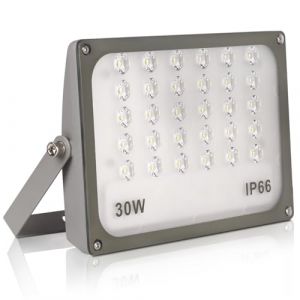 JBdusn Projecteur Exterieur LED 30W, Super Lumineux Spot IP66 Imperméable 6500K LED Eclairage de Sécurité, Éclairage mural d'extérieur pour Jardin, Patio, Garage (Yixi Lighting, neuf)