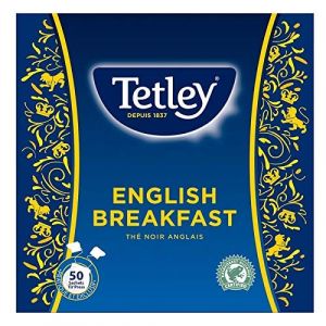 TETLEY - Th&eacute; English Breakfast Sachet 50G - Lot De 4 - livraison offerte (La Famille &agrave; Table! - LF&agrave;T!, neuf)