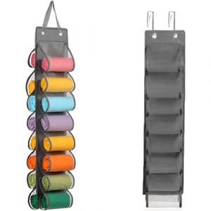 KIRZAX Organisateur Suspendu 16 Compartiments - Rangement Penderie en Tissu Non Tiss&eacute; + PVC, &eacute;tanche durable, anti-chute, &eacute;conomise espace pour Chambre et Armario Familial (VLAD SHOP ADV, neuf)