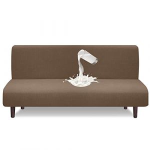 Granbest Housse Futon Imperméable sans Manches, Protection Futon Haute Stretch pour canapé-lit Pliable, Housse de canapé antidérapante sans accoudoirs (Chameau) (Granbest Shop, neuf)