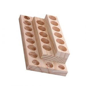 Baluue Étagère De Rangement à Pour Huiles Essentielles Support Décoratif Massif Pour Bureau Et Table Organisateur Pratique Et Élégant Pour Et Huiles Aromatiques (Fortune Luck, neuf)