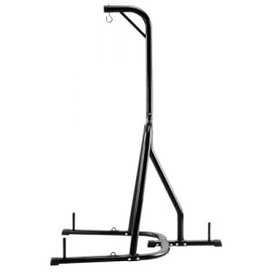 VEVOR Support de Sac de Frappe, Charge 65 kg, Station de Boxe Robuste en Acier, Support de Sac de Sable sur Pied avec Base lestée, équipement d'entraînement pour Fitness Gym Domicile, 143x126x208 cm (New Clear FR, neuf)