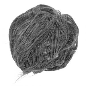 POPETPOP Perruque Mamie Grise Courte Cosplay Femme Confortable Respirante Pour F&ecirc;te Carnaval Th&eacute;&acirc;tre (Denneyas, neuf)