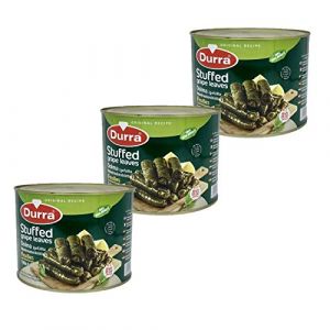 Lot 3x Feuilles de vigne farcies au riz / Dolma - Durra - 1,9kg (Toilinux, neuf)