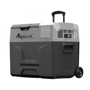 Alpicool ECX40 40L Réfrigérateur de Voiture portable congélateur et réfrigérateur, Glaciere Électrique à Compression pour Maison, dortoir, Camping, -20℃ bis 20℃, Rechargeable(Batterie non incluse) (Alpicool Portable Fridge Freezer, neuf)