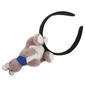 KOMBIUDA Bandeau Peluche Kangourou pour Garçon Fille Accessoire Animal Peluche Kangourou pour Fêtes à Thème et Séances Photo Zoo (PINGANC, neuf)