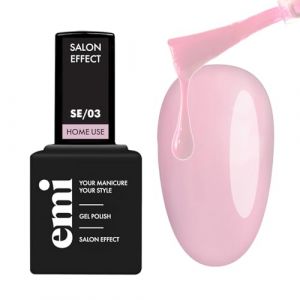 EMI Salon Effect Petal Pink Gel polish sans HEMA couleur longue durée utilisation à domicile lampe UV/LED/CCFL 9 ml (EMI Beauty, neuf)
