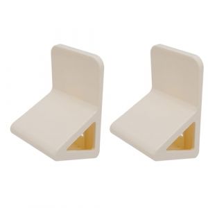 Pongnas P&eacute;dale de Repose-Pied de Douche sans Perceuse Support de Pied de Douche Antid&eacute;rapant Triangulaire Mural pour Rasage des Jambes et Salle de Bain Mat&eacute;riau ABS 160 X 97 X 90 Mm 2 (Jaune cr&egrave;me) (Beiyizhu, neuf)