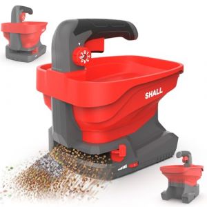 Shall Semoir Universel &agrave; Batterie Rechargeable, &eacute;pandeur d'engrais &eacute;lectrique 7,2 V, adapt&eacute; au salage des Routes, au d&eacute;neigement et &agrave; l'ensemencement, Batterie et Chargeur Inclus (SHALL Tools EU, neuf)