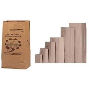 10 Sacs 80 Litres 1 FEUILLE d&eacute;chets vert et organique en papier kraft biod&eacute;gradable compatible compost petit sac jardin ramassage herbe v&eacute;g&eacute;tal compostable pour poids l&eacute;gers et mati&egrave;re non pointue (solutions-imprimerie, neuf)