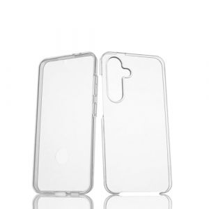 Max Power Digital Coque pour Samsung Galaxy S24 / S25 Silicone Transparent Housse Antichoc Double Face 360 Degrés Etui Arrière et Avant - Protection Complète de Votre Téléphone Portable (Max Power Digital, neuf)