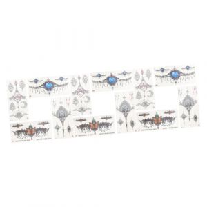 minkissy 12 Pièces Autocollants De Tatouage Tatouage Temporaire Autocollant De Tatouage Femmes Autocollant De Tatouage Faux Tatouage Cotillons Tatouage Décalque Décoratif (Master Self, neuf)