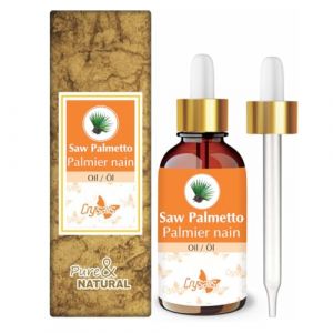 Crysalis Saw Palmetto Oil (Serenoa Repens) | Pure and Natural Cold-Pressed Oil | Moisturize and Nourish Skin, Prevent Hair Loss| Used in Cream, Lotion, Shampoo, Serum, and Many Others - 15ML (24x7healthstore, neuf)