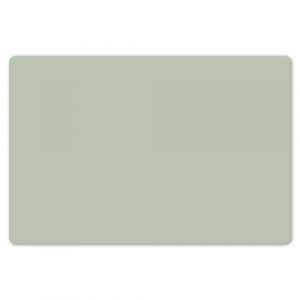 KitchenYeah© Set de Table Ensemble de 6 Pièces 45x30 cm Dessous de Plat Antidérapant Lavable Coloré Vinyle Rectangulaire Vert Menthe - Couleur Unie (KitchenYeah, neuf)