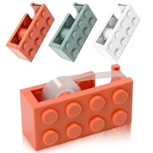 3 Pièces Devidoir Scotch 5.2 * 4 * 10.7cm Accessoire Bureau Dérouleur de Bureau écologique Rouleau Distributeur de Scotch Devidoir Accessoire (CHAOTEMAIKJ, neuf)