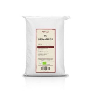 25kg riz basmati BIO décortiqué - riz basmati aromatique BIO sans additifs - riz parfumé bio en vrac (KONTORHAUS GÖRICKE UG, neuf)