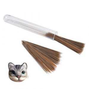 NBEADS 500 Pcs Moustaches d'animaux, 5cm de Long Moustache D'Animal pour L'Artisanat et le Feutrage à L'Aiguille Moustaches D'Animaux Simulées en Plastique pour Chat Souris Lapin Marionnettes, Chameau (ARRICRAFT FR, neuf)