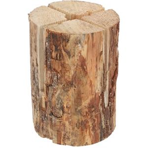 KOTARBAU&reg; Torche de jardin, bougie su&eacute;doise, po&ecirc;le &agrave; bois finlandais, b&ucirc;ches en bois, feu su&eacute;dois, foyer pour jardin ou camping, source de lumi&egrave;re et de chaleur (KOTARBAU, neuf)