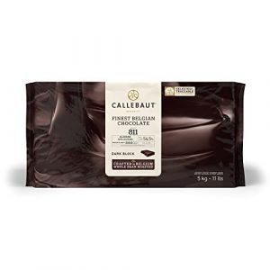 Callebaut 54,5% Bloc de Chocolate Noir (pack) 5kg (Ponera, neuf)