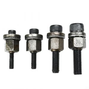 Ensemble de têtes de rivetage manuelles, mandrin d'outils de rivetage, pistolet à rivet – Tête de bélier pour rivet écrou outil riveteuse manuelle (M5-M6-M8-M10) (popmall-eu, neuf)