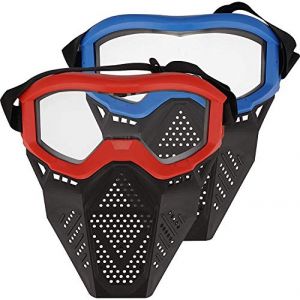 Toyer Lot de 2 Masques Tactiques pour Masque Facial Compatible avec Nerf Rival, Apollo, Zeus, Khaos, Atlas, Artemis Blasters Rival Mask (Toyer-FR, neuf)