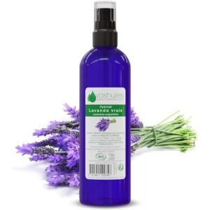 VOSHUILES - Hydrolat Lavande - Eau Florale de Lavande COSMOS 100% Pure et Naturelle - Soin Aromath&eacute;rapie pour Peau et Cheveux - 200ml (VOSHUILES, neuf)